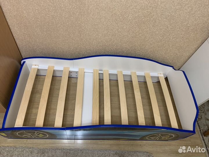 Детская кровать машинка Romack kiddy