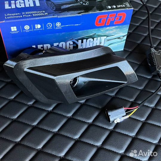 Лазерные туманки kia ceed 1 ED птф bi LED