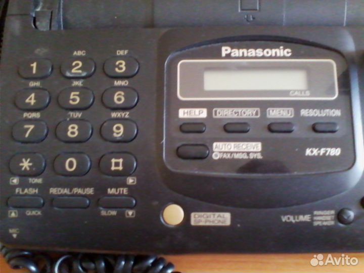 Факсимильный аппарат с автоответчиком, Panasonic