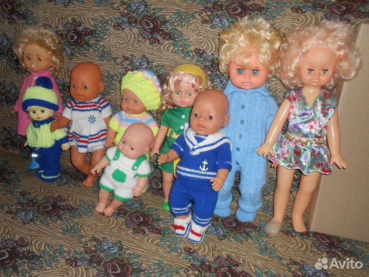 Куклы СССР, России, Испании, Китая