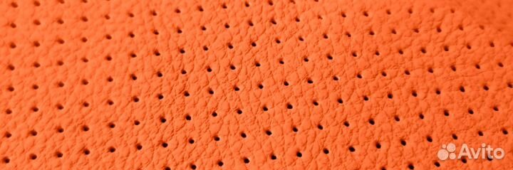 Пробойная перфорация кожи, экокожи на заказ