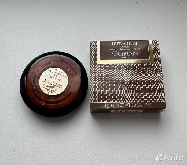 Guerlain terracotta пудра бронзер винтаж