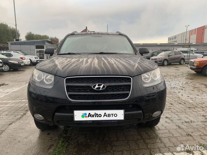 Hyundai Santa Fe 2.2 AT, 2008, 258 234 км