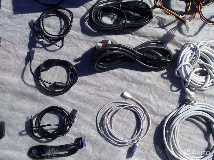 Шнур питания для пк и монитора. Для телефонов