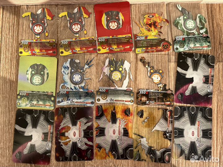 Карточки бакуган