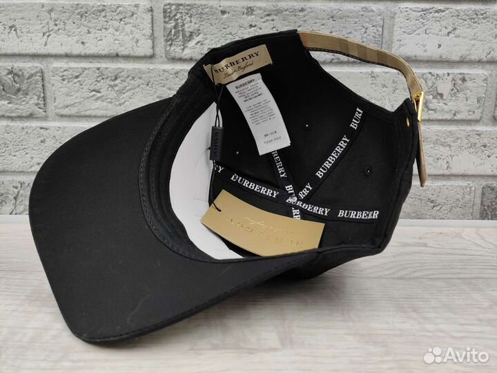 Бейсболка burberry черная