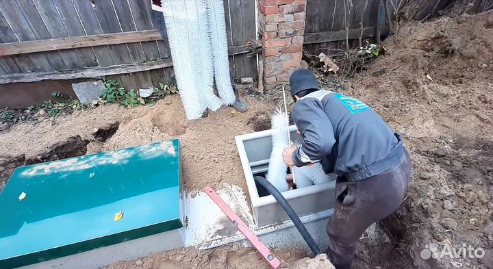 Септик под ключ за один день