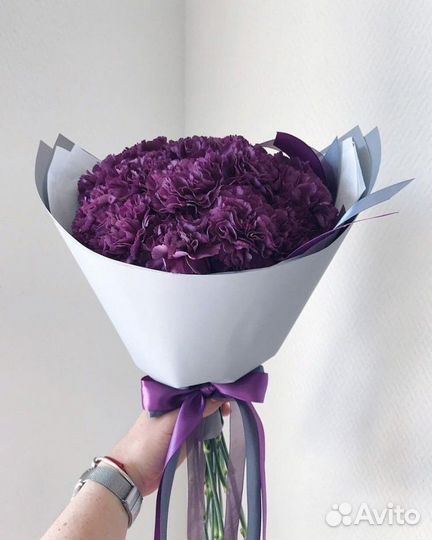 Букет из диантусов гвоздики