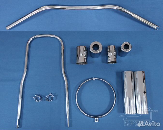 Комплект хромированных деталей для Иж-49