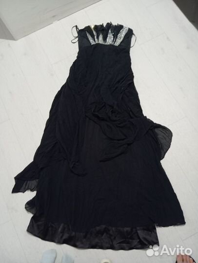 Платье женское 42 44 черное вечернее