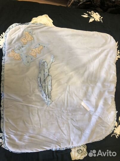 Конверт на выписку для мальчика осень