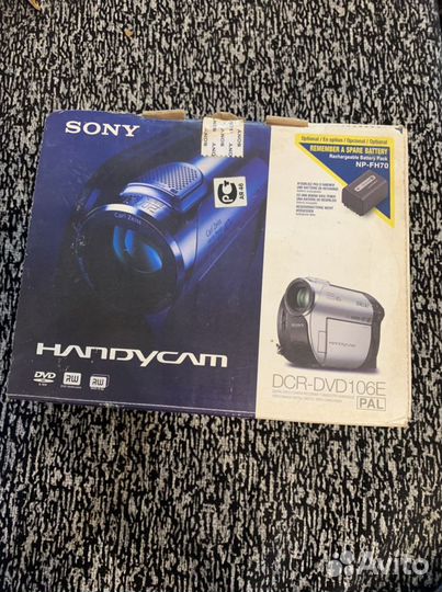 Видеокамера Sony DCR-DVD106E