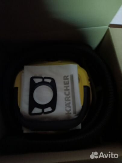Новый пылесос karcher (сухая/влажная уборка)