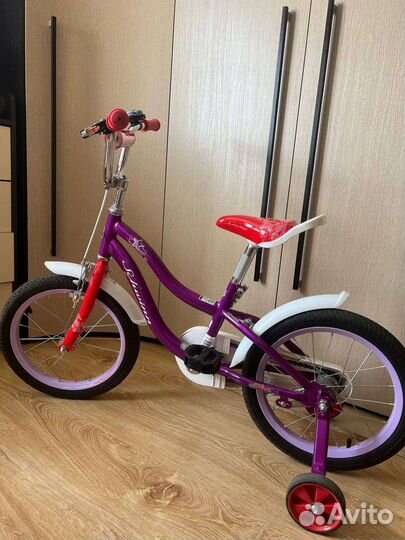Детский велосипед для девочки. 16 schwinn оригинал