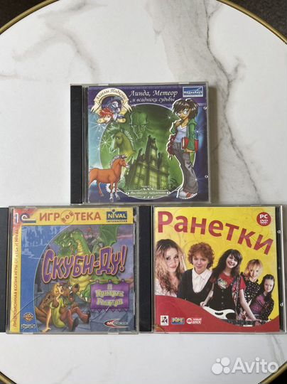Компьютерные игры для девочек на дисках