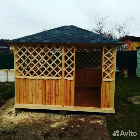 Беседка для дачи