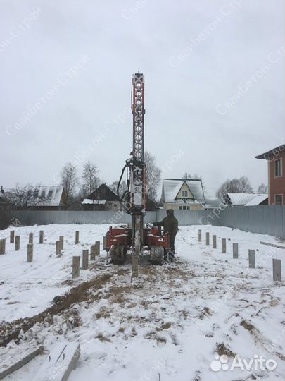 Забивные железобетонные сваи