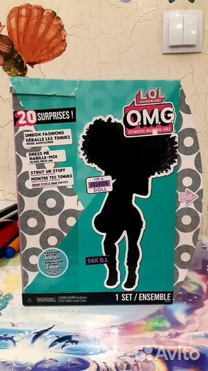Кукла Lol Omg DJ 24k