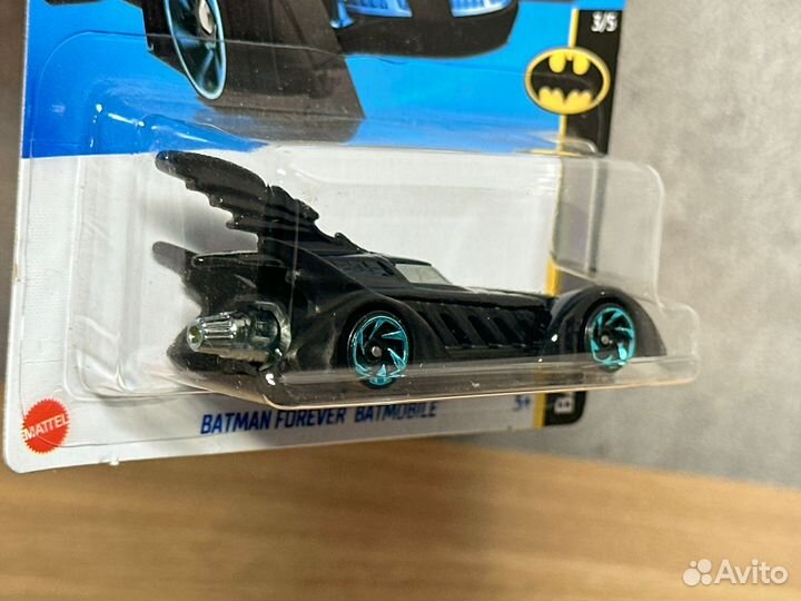 Hot wheels batman forever batmobile