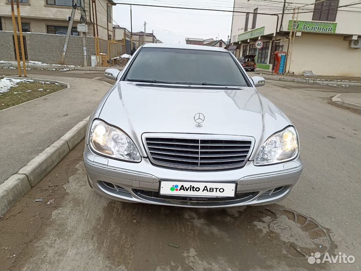 Mercedes-Benz S-класс 5.0 AT, 2002, 310 000 км