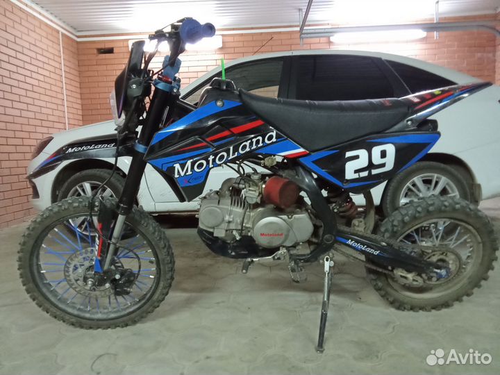 Питбайк Motoland jx125