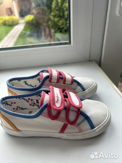 Кеды для девочки pepe jeans