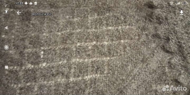 Шаль пуховая ручная работа