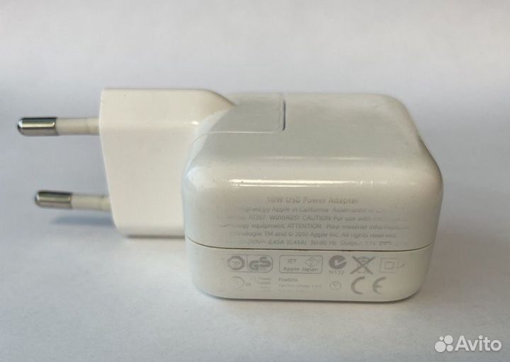 Зарядное устройство apple 10W