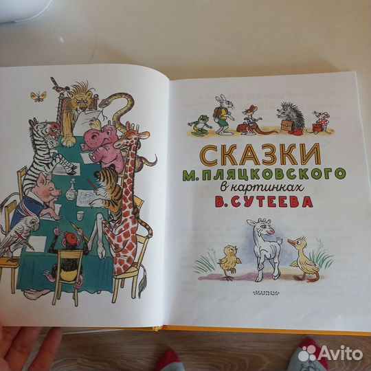 Книги детские Пляцковского с картинками Сутеева
