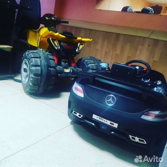 Ремонт детских электромобилей и велосипедов