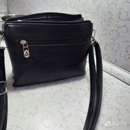 Сумка женская натуральная кожа бу