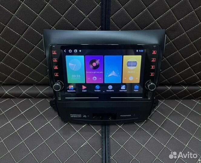 Магнитола Mitsubishi Outlander XL Android 11 IPS