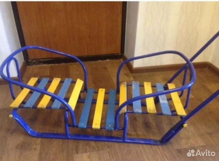 Детские санки для двойни