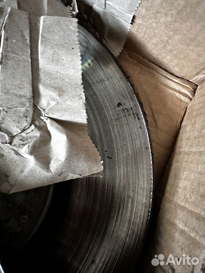 Пара тормозных дисков vw 312 mm 5х112