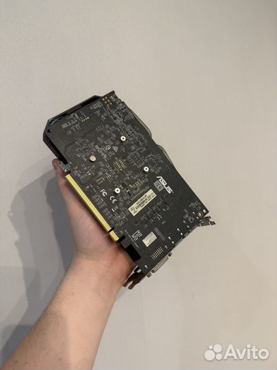 Видеокарта asus rog strix rx460