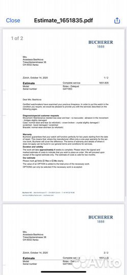 Rolex Datejust G471953