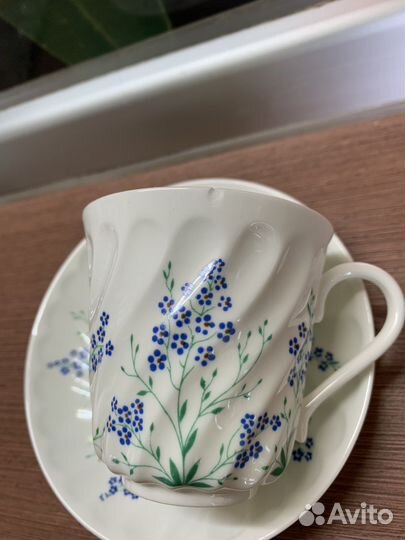 Чашка с блюдцем лфз