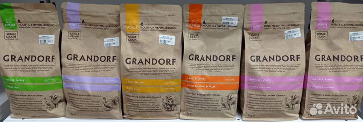 Корм д/кош и собак Grandorf,Grandorf fresh,Premier