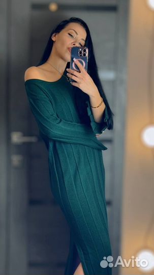 Платье лапша теплое новое