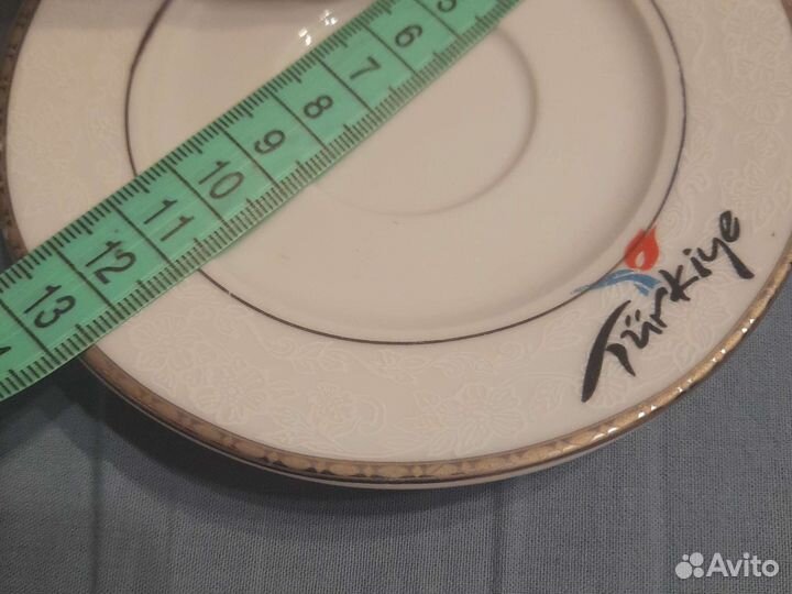 Блюдце -сувенир.d12,5cм нов.пр-воТурция