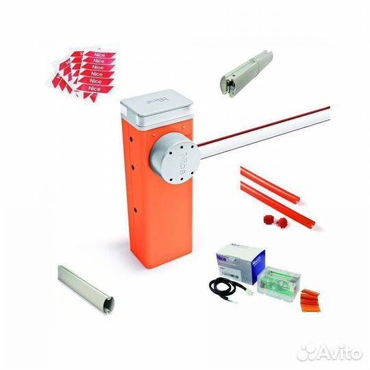 Nice l9bar8kit шлагбаум автоматический 8 метров