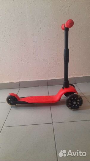 Самокат детский трехколесный Альфа