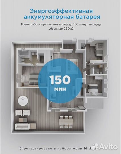 Робот пылесос Midea