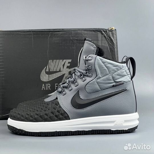 Кеды Nike Lunar Force 1 Duckboot зима с мехом