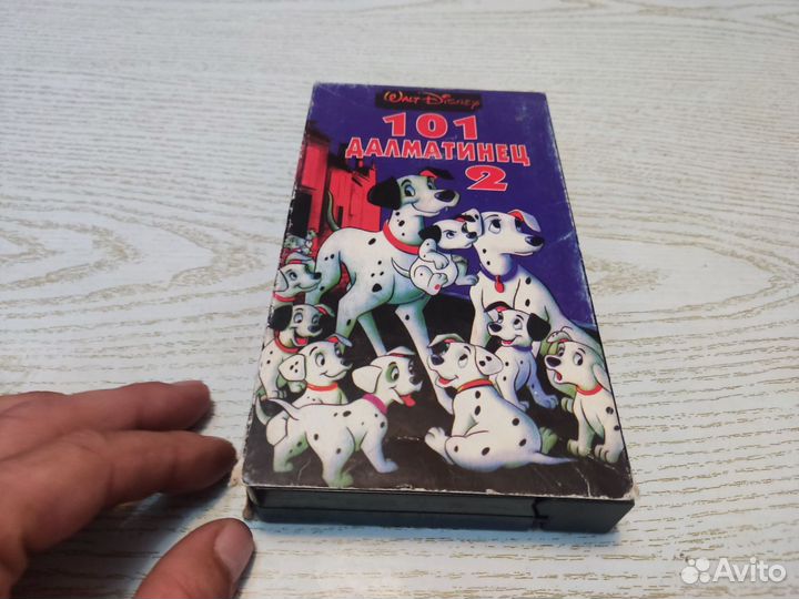Кассета VHS 101 далматинец 2