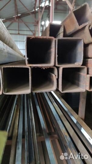 Труба профильная 50х50х2,0 мм некондиция