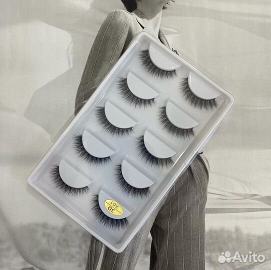 Накладные ресницы ленточные