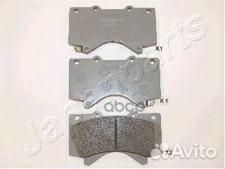 PA-272AF Колодки тормозные toyota land cruiser