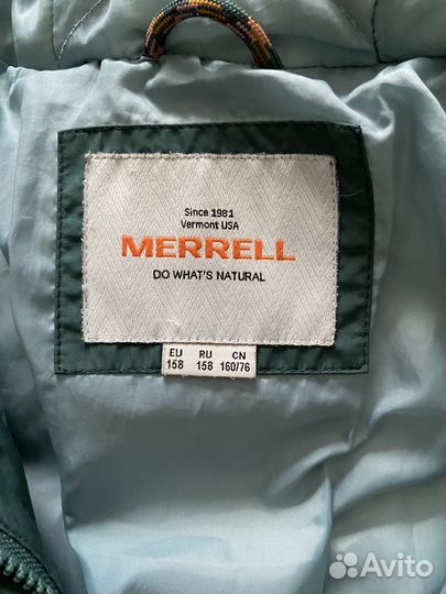 Пуховик merrell