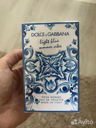 Мужская туалетная вода Dolce Gabbana